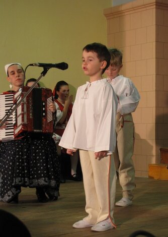 Spevácka zanietenosť toho najmladšieho folkloristu